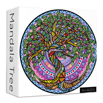 Bboldin® Mandala  Tree Jigsaw Puzzle 1000 Pieces